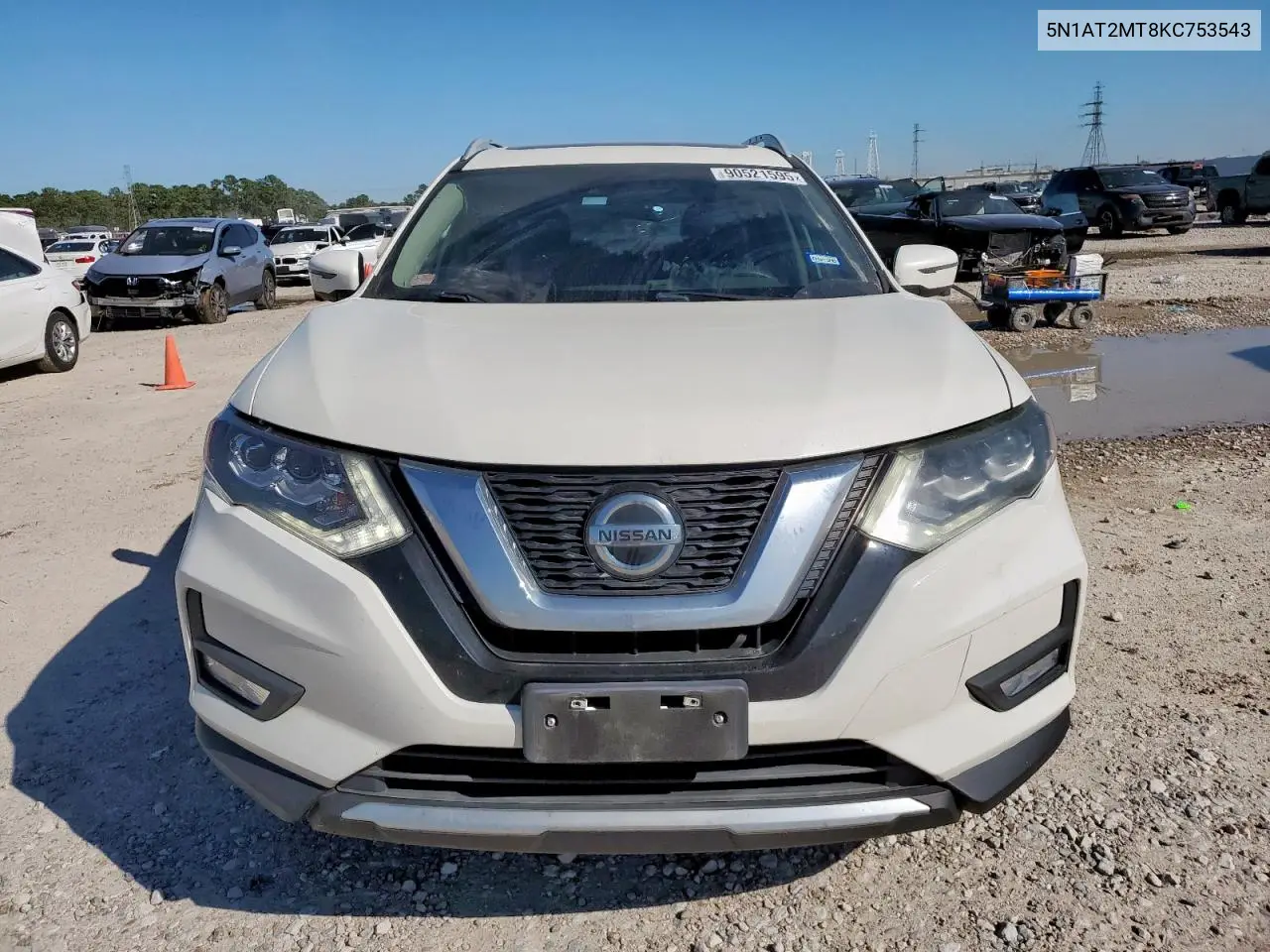 5N1AT2MT8KC753543 2019 Nissan Rogue S
