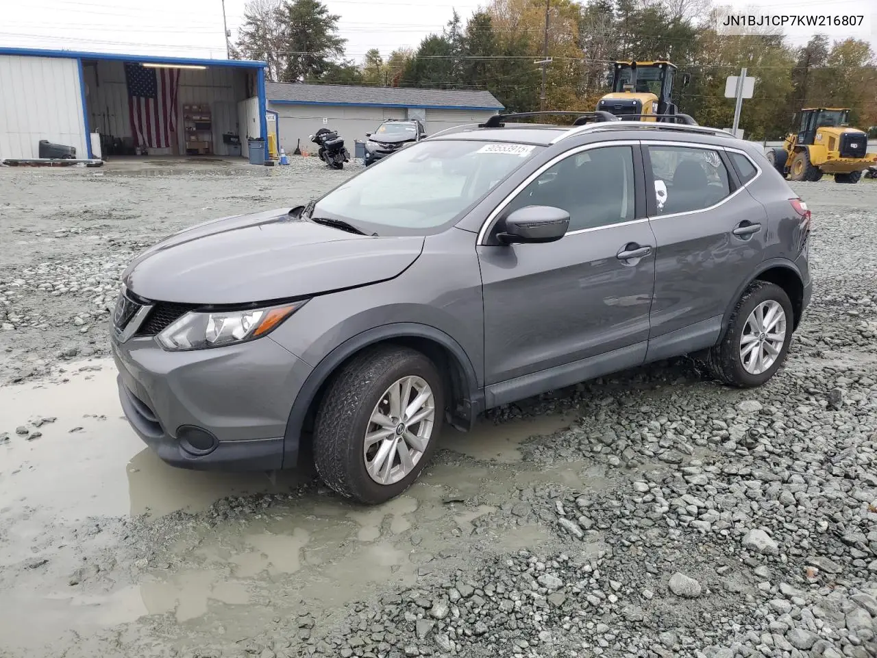 JN1BJ1CP7KW216807 2019 Nissan Rogue Sport S