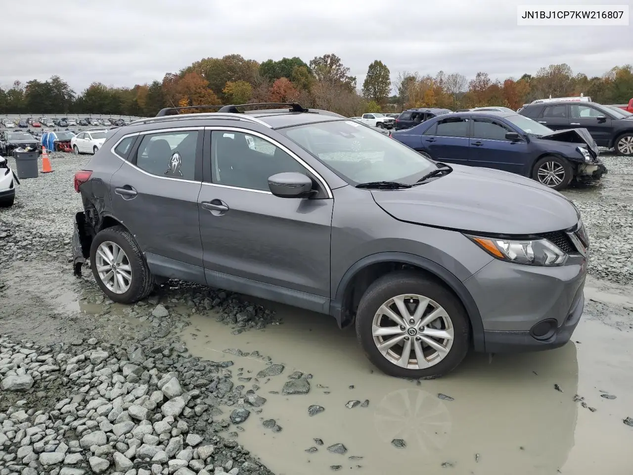 JN1BJ1CP7KW216807 2019 Nissan Rogue Sport S