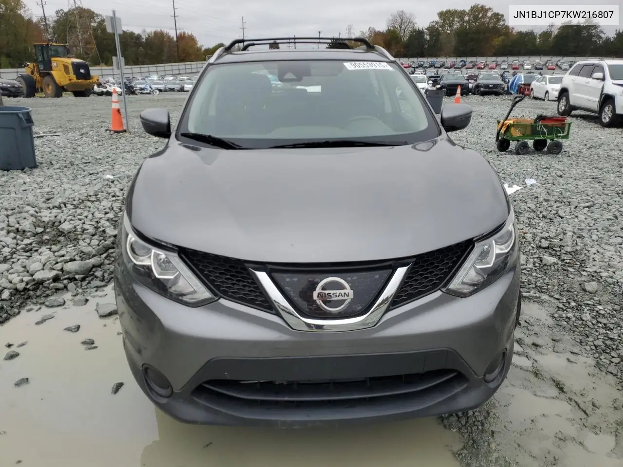 JN1BJ1CP7KW216807 2019 Nissan Rogue Sport S