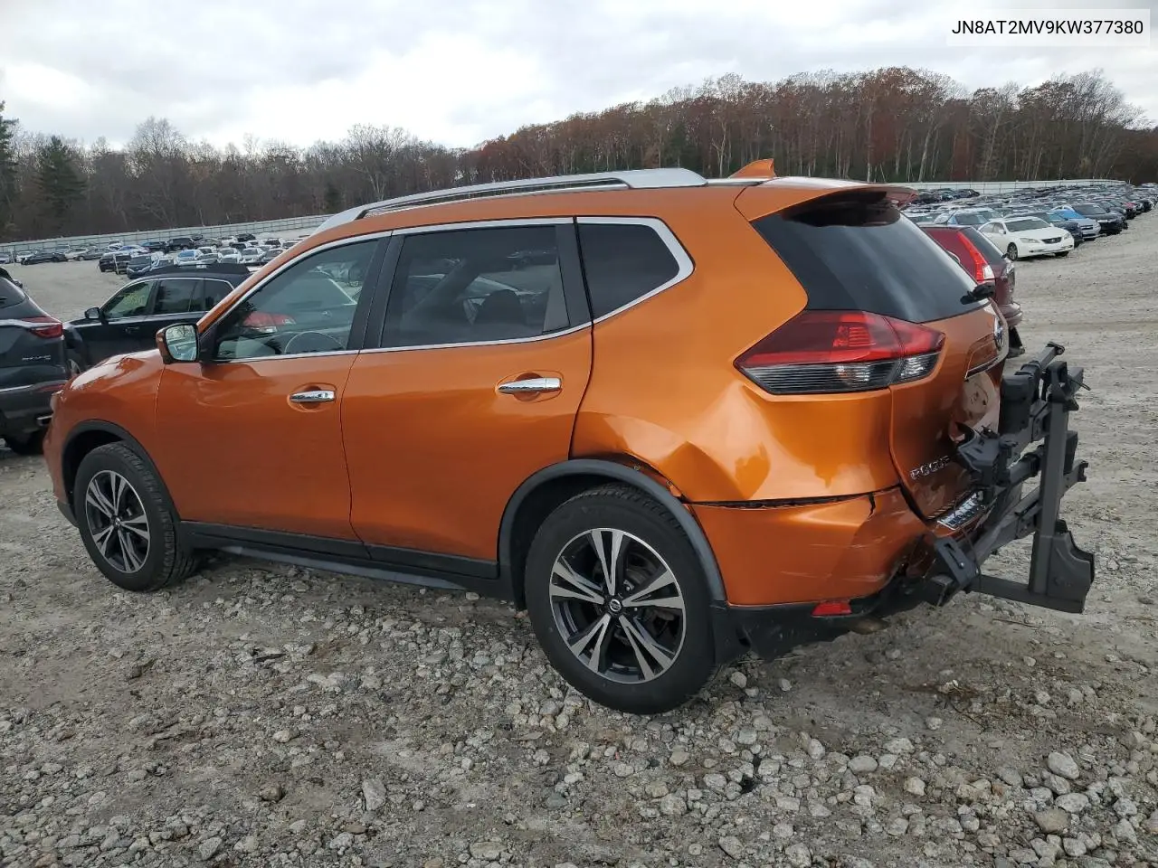 JN8AT2MV9KW377380 2019 Nissan Rogue S
