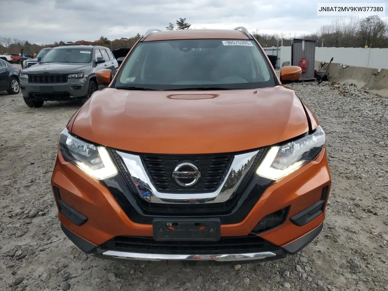 JN8AT2MV9KW377380 2019 Nissan Rogue S