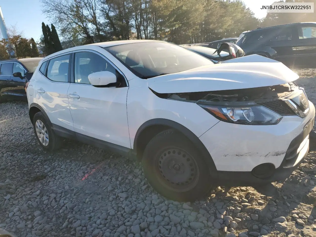 JN1BJ1CR5KW322951 2019 Nissan Rogue Sport S