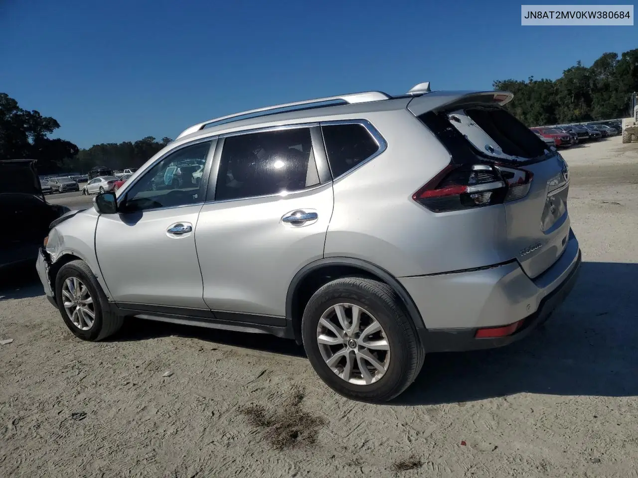 JN8AT2MV0KW380684 2019 Nissan Rogue S