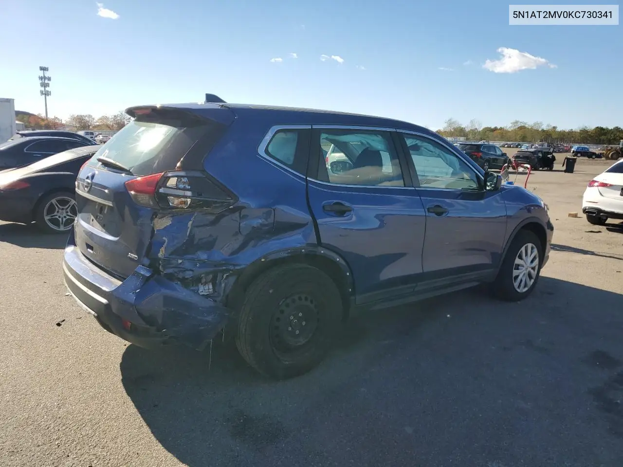 5N1AT2MV0KC730341 2019 Nissan Rogue S