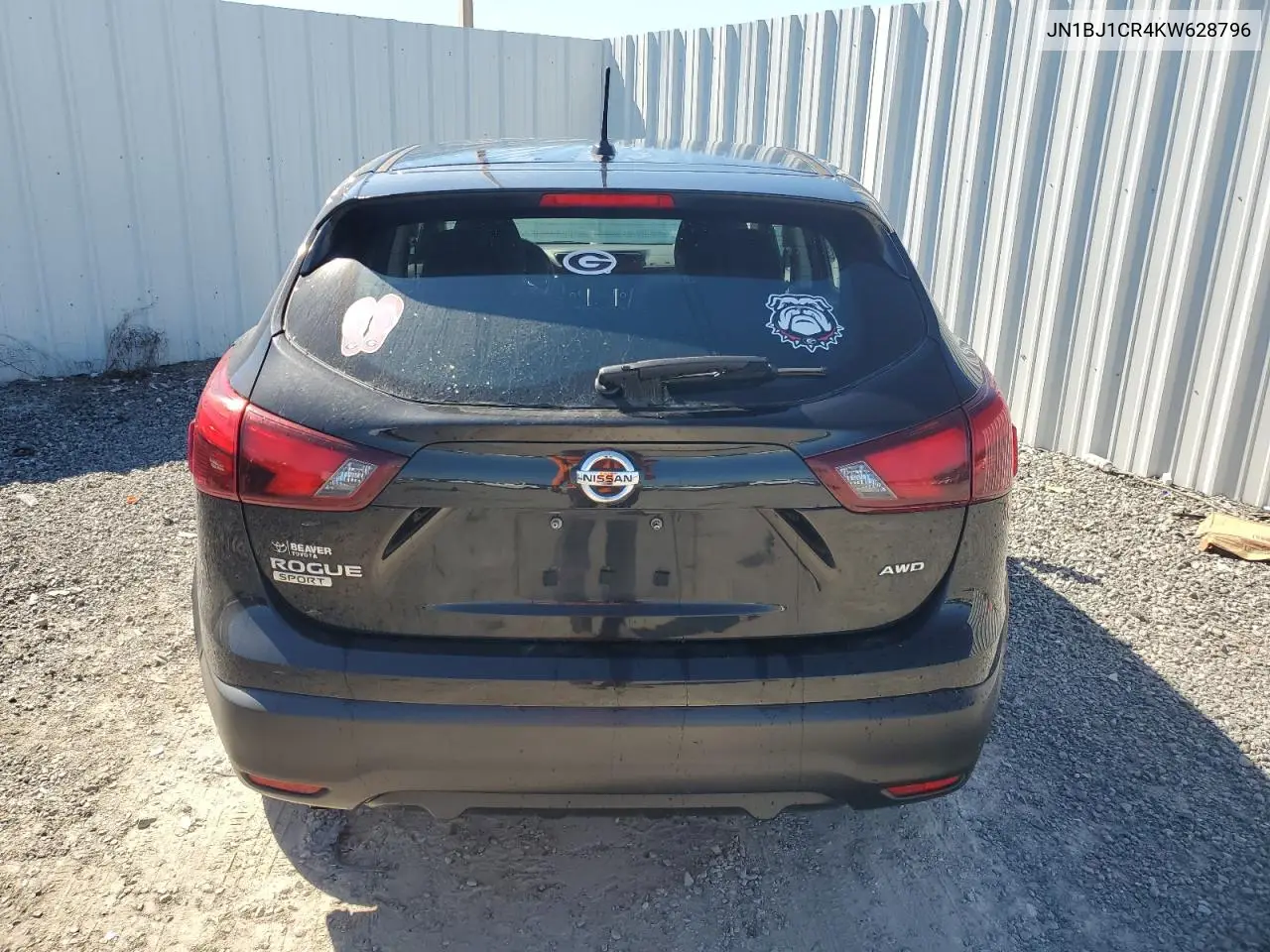 JN1BJ1CR4KW628796 2019 Nissan Rogue Sport S