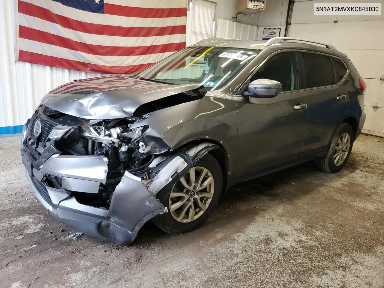 5N1AT2MVXKC845030 2019 Nissan Rogue S