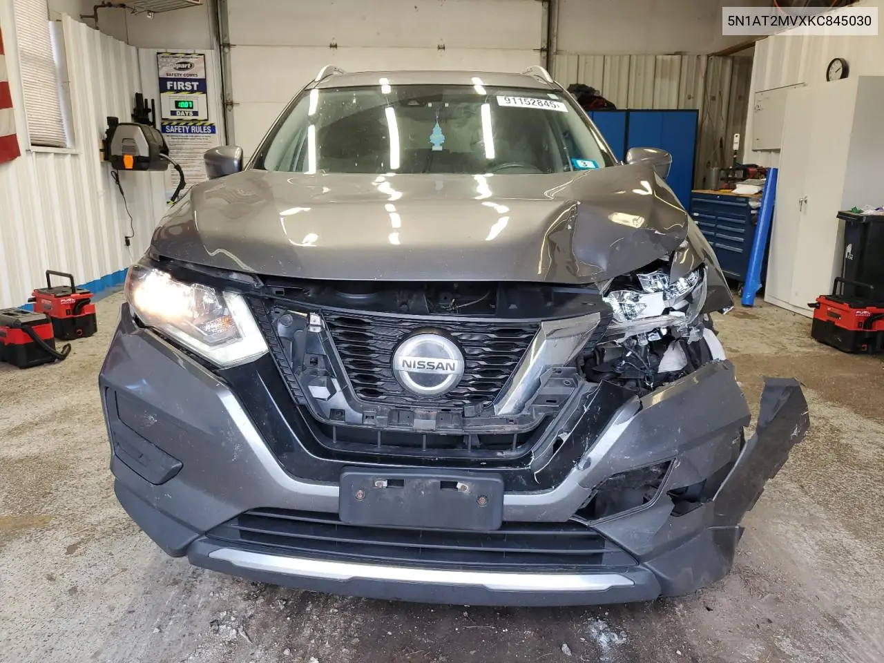 5N1AT2MVXKC845030 2019 Nissan Rogue S