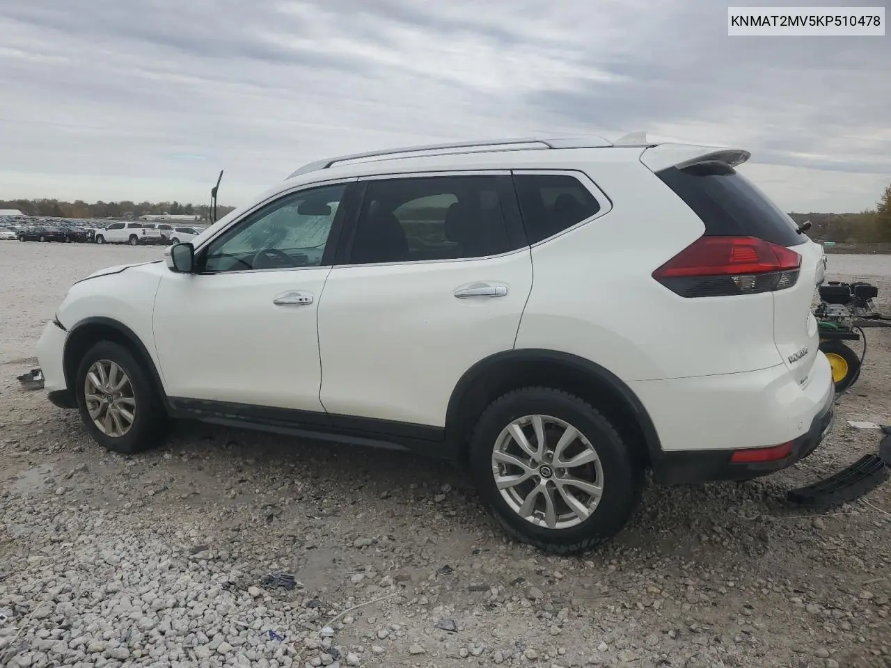 KNMAT2MV5KP510478 2019 Nissan Rogue S