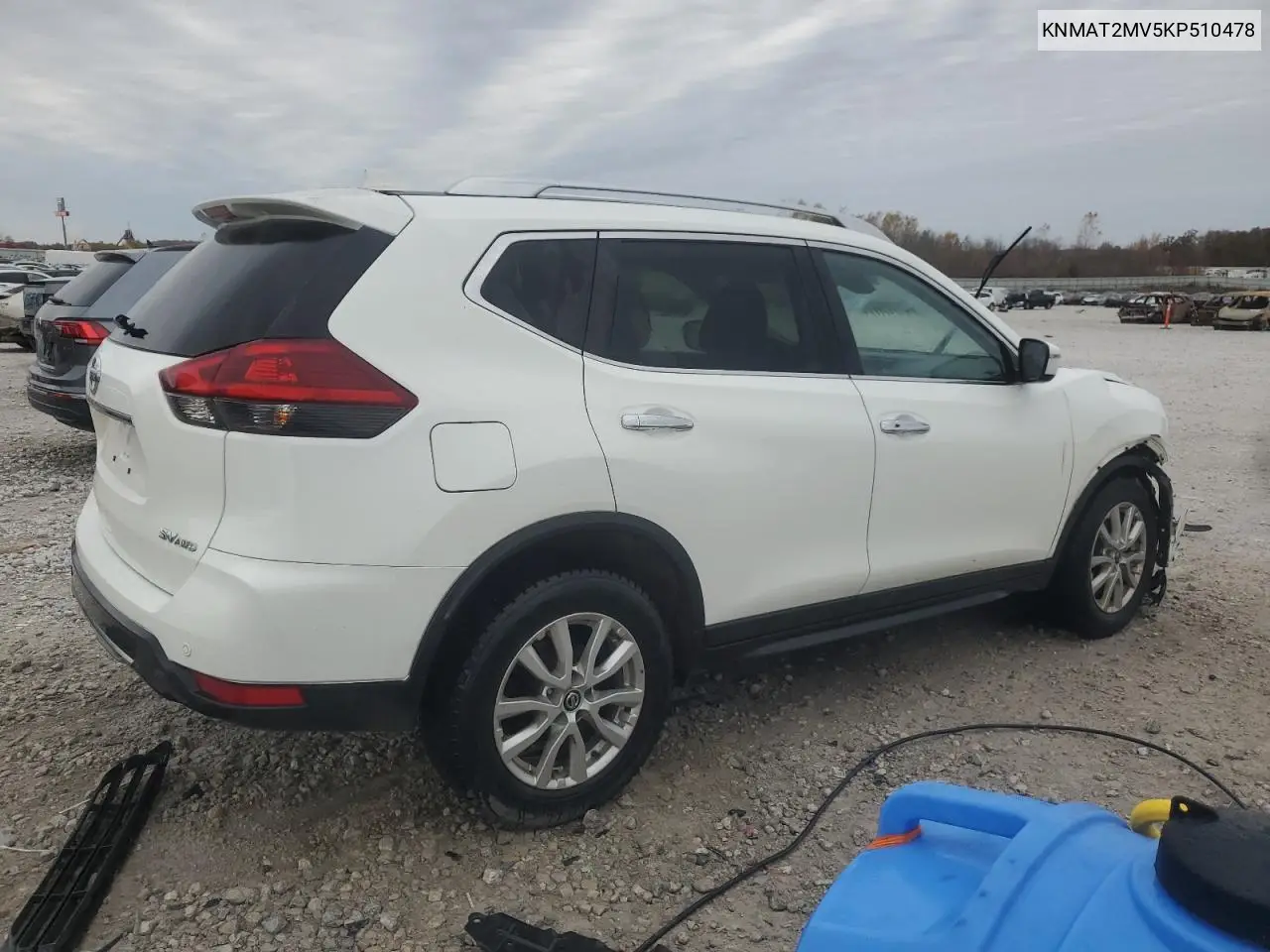 KNMAT2MV5KP510478 2019 Nissan Rogue S