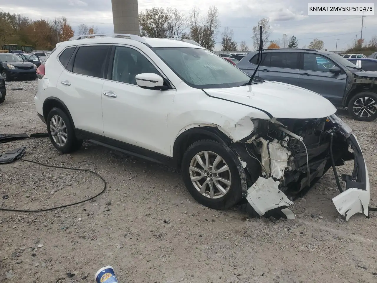 KNMAT2MV5KP510478 2019 Nissan Rogue S
