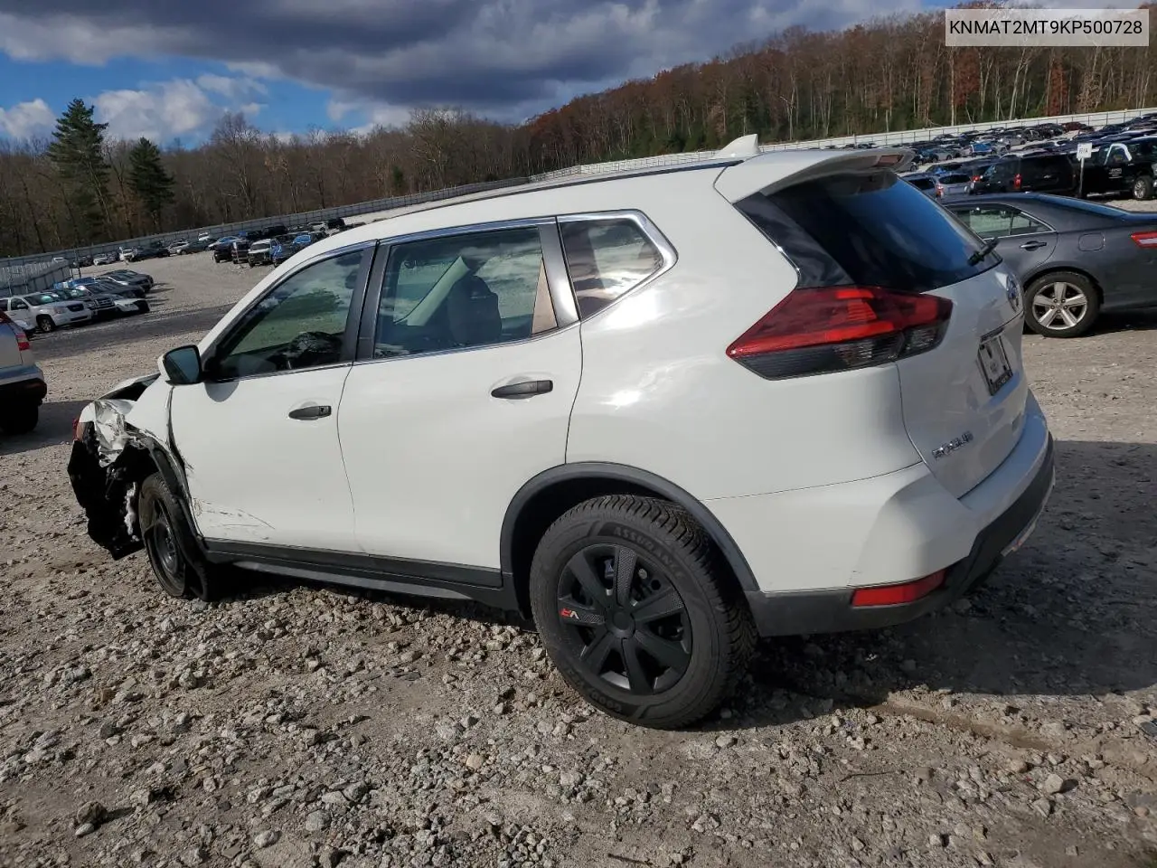 KNMAT2MT9KP500728 2019 Nissan Rogue S
