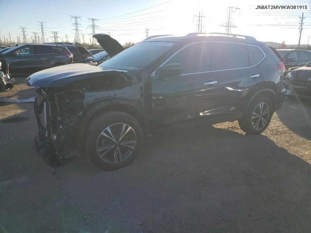 JN8AT2MV9KW381915 2019 Nissan Rogue S