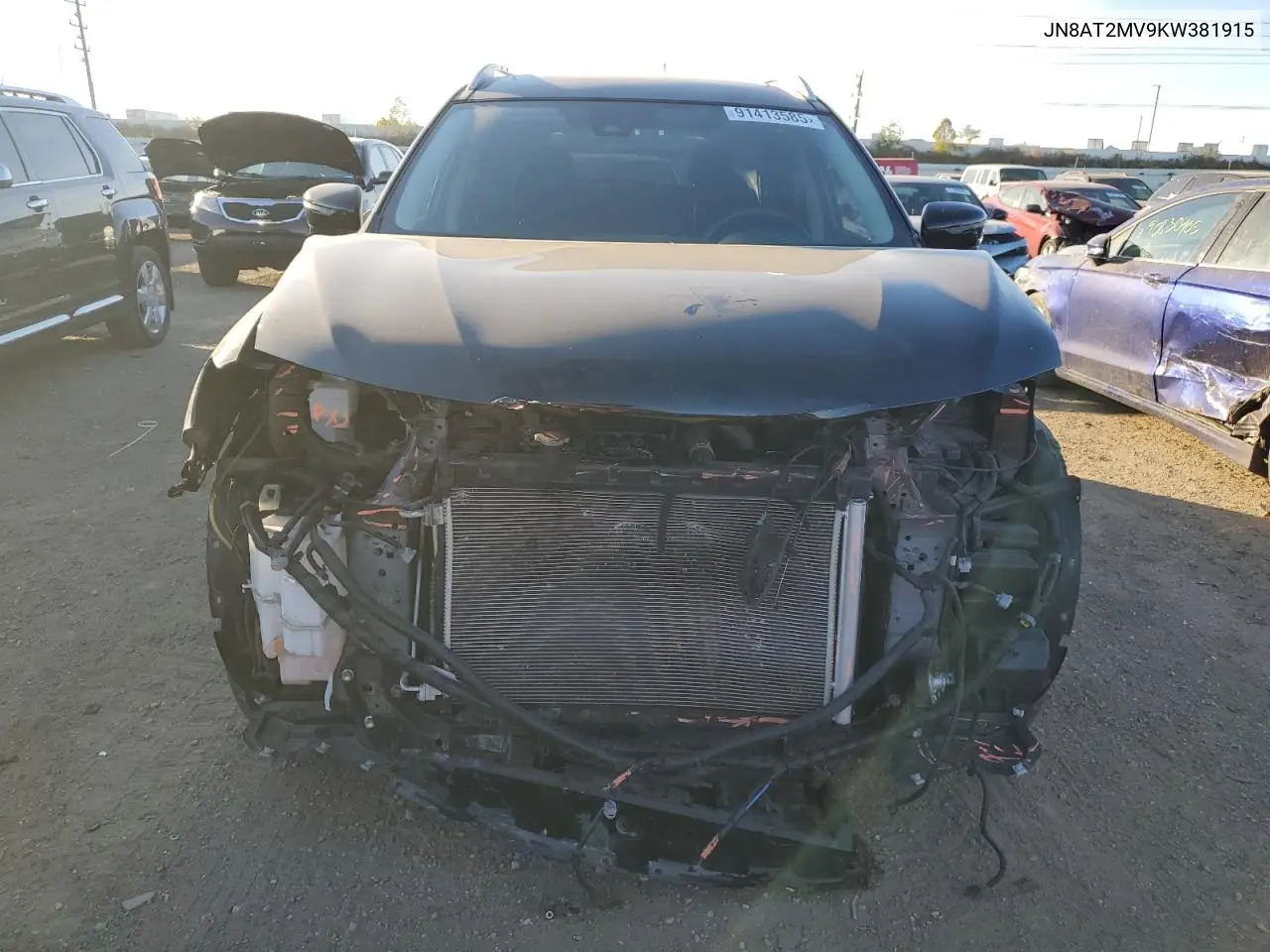 JN8AT2MV9KW381915 2019 Nissan Rogue S