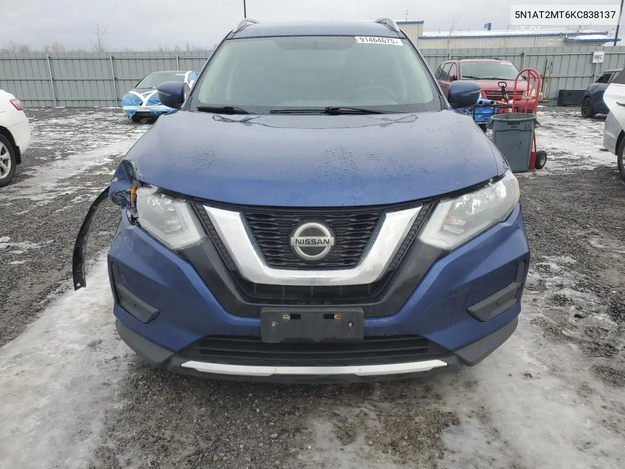 5N1AT2MT6KC838137 2019 Nissan Rogue S