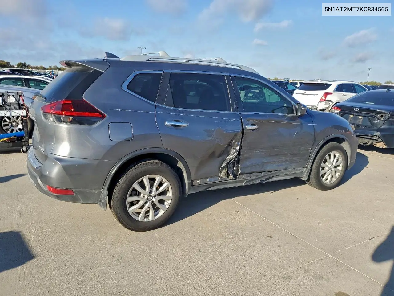 5N1AT2MT7KC834565 2019 Nissan Rogue S