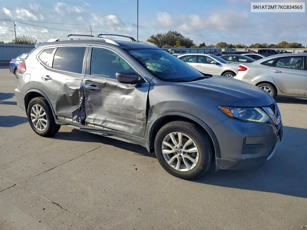 5N1AT2MT7KC834565 2019 Nissan Rogue S