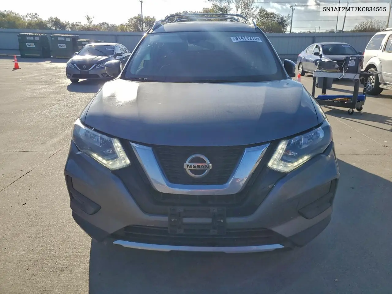 5N1AT2MT7KC834565 2019 Nissan Rogue S