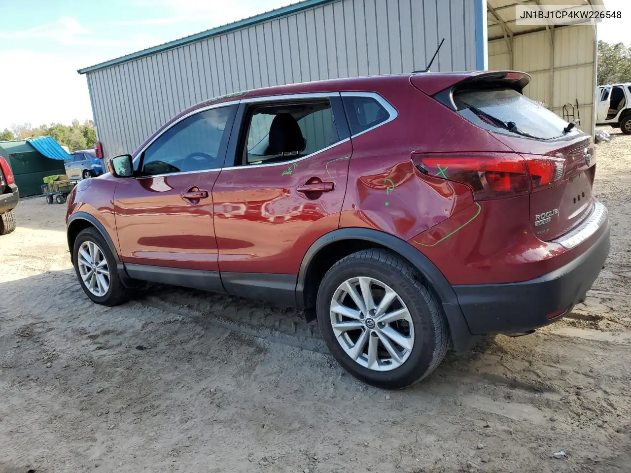 JN1BJ1CP4KW226548 2019 Nissan Rogue Sport S