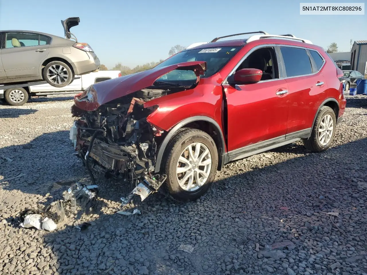 5N1AT2MT8KC808296 2019 Nissan Rogue S