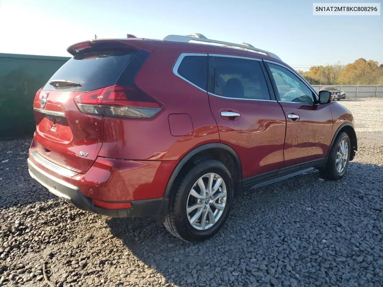 5N1AT2MT8KC808296 2019 Nissan Rogue S