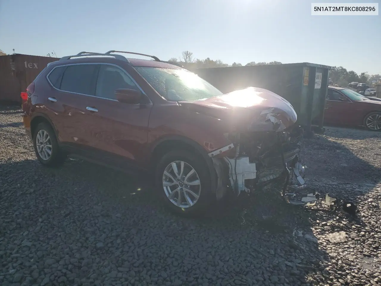 5N1AT2MT8KC808296 2019 Nissan Rogue S