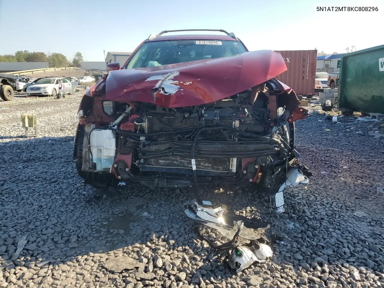 5N1AT2MT8KC808296 2019 Nissan Rogue S