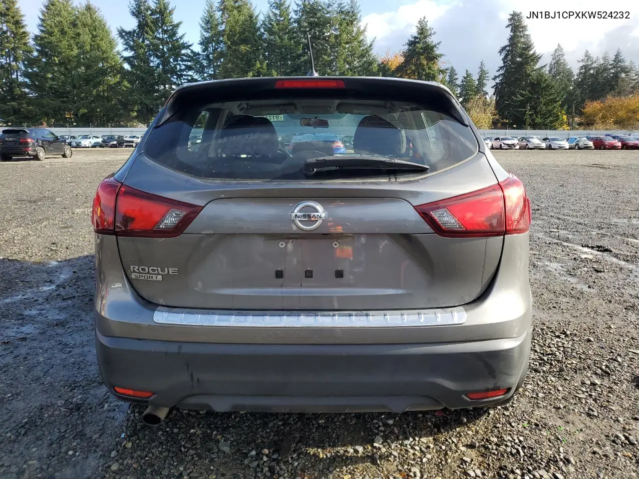 JN1BJ1CPXKW524232 2019 Nissan Rogue Sport S
