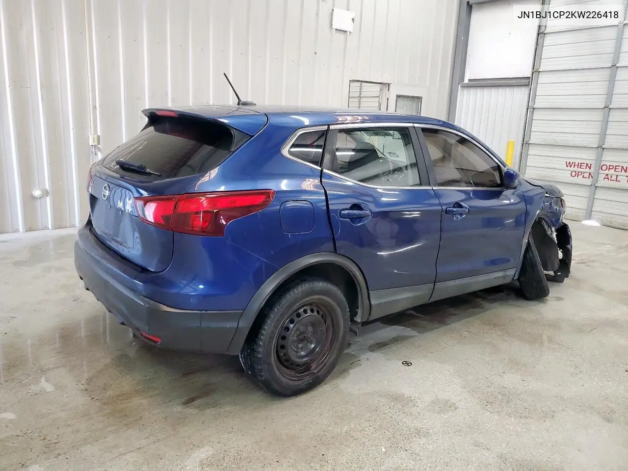 JN1BJ1CP2KW226418 2019 Nissan Rogue Sport S