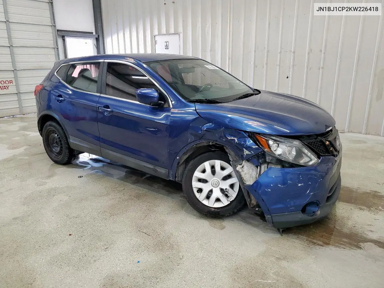 JN1BJ1CP2KW226418 2019 Nissan Rogue Sport S