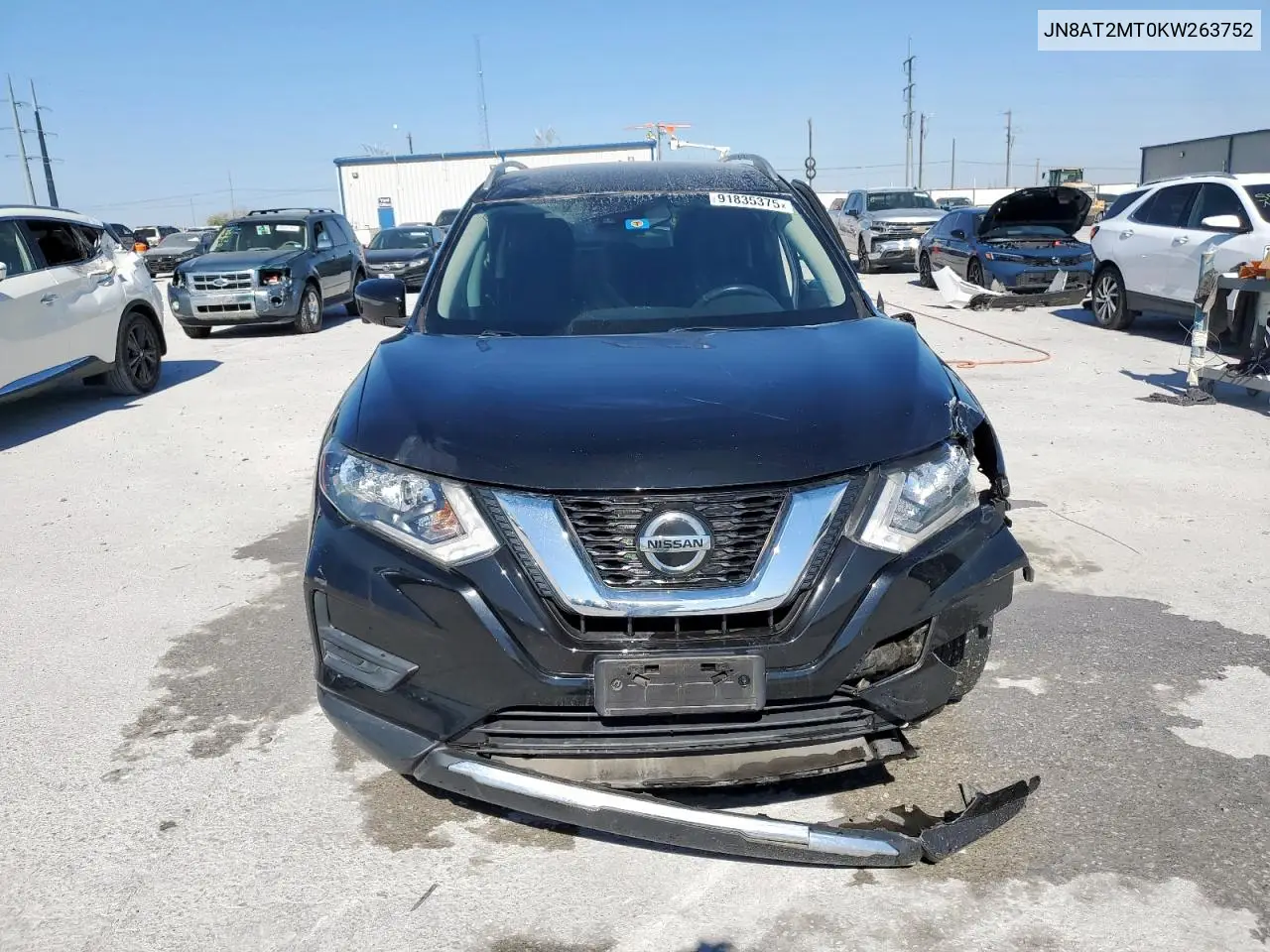JN8AT2MT0KW263752 2019 Nissan Rogue S