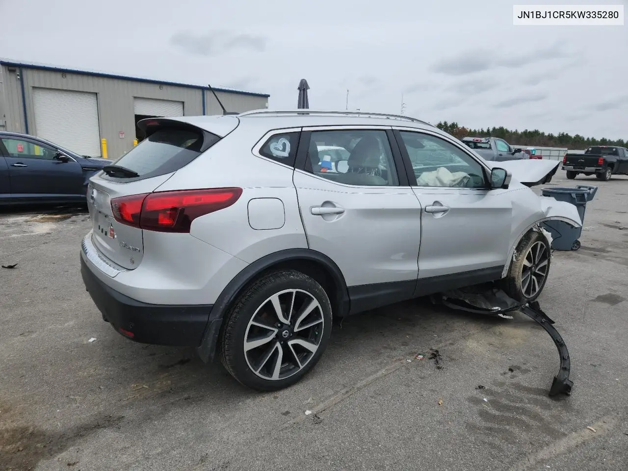 JN1BJ1CR5KW335280 2019 Nissan Rogue Sport S