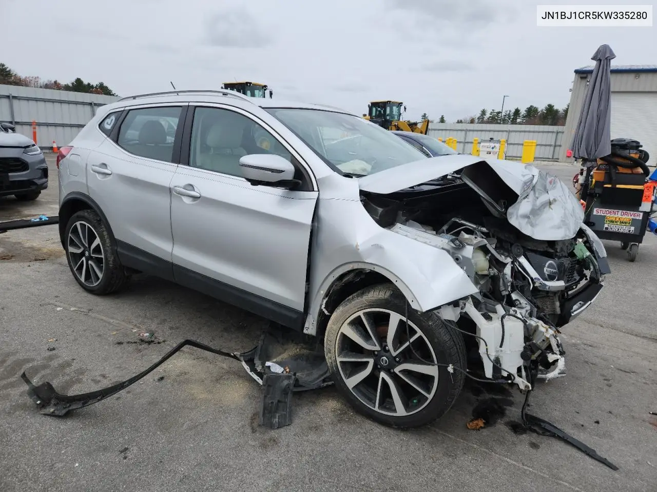 JN1BJ1CR5KW335280 2019 Nissan Rogue Sport S