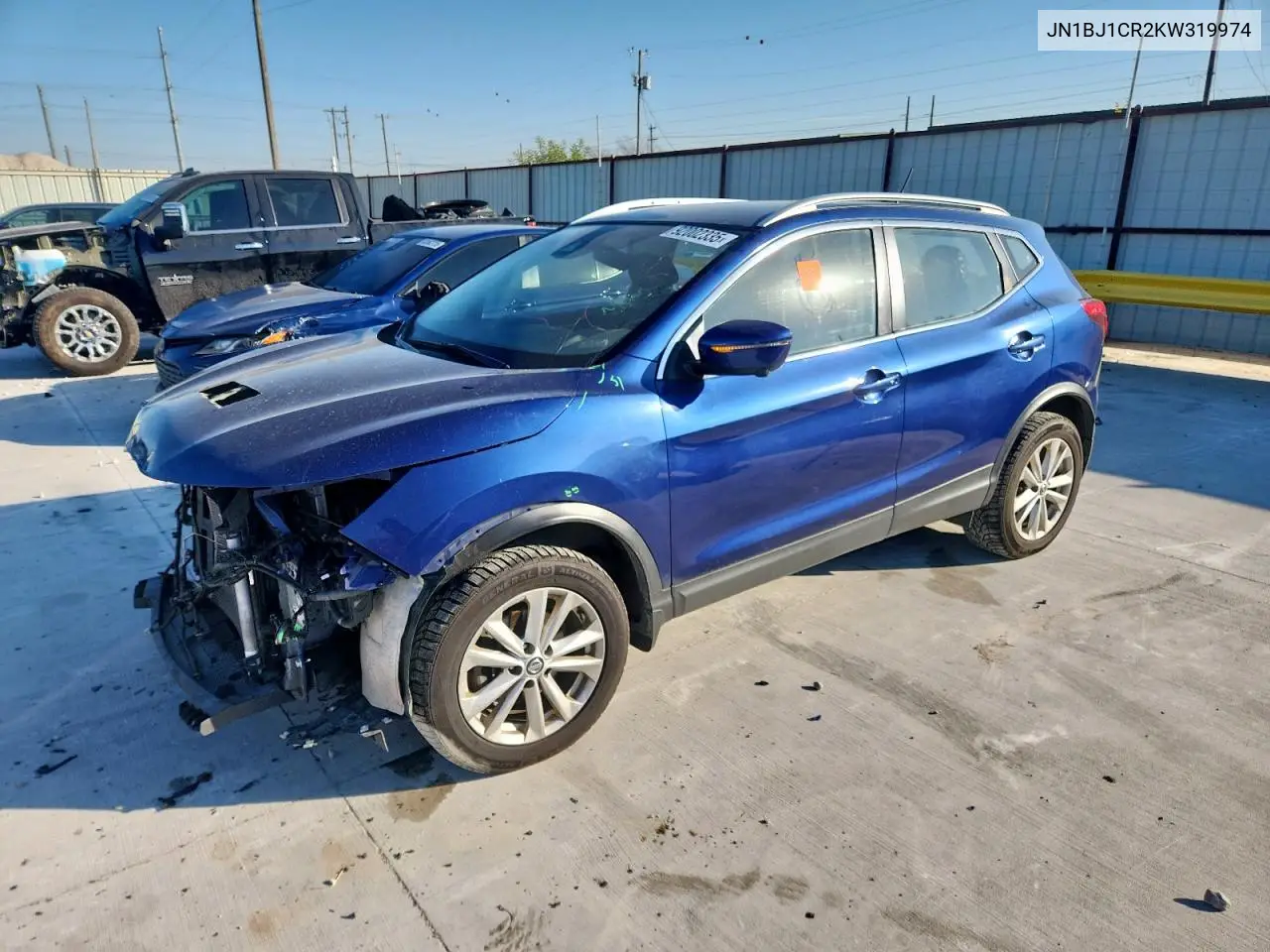 JN1BJ1CR2KW319974 2019 Nissan Rogue Sport S