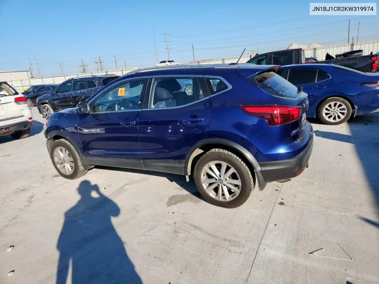 JN1BJ1CR2KW319974 2019 Nissan Rogue Sport S