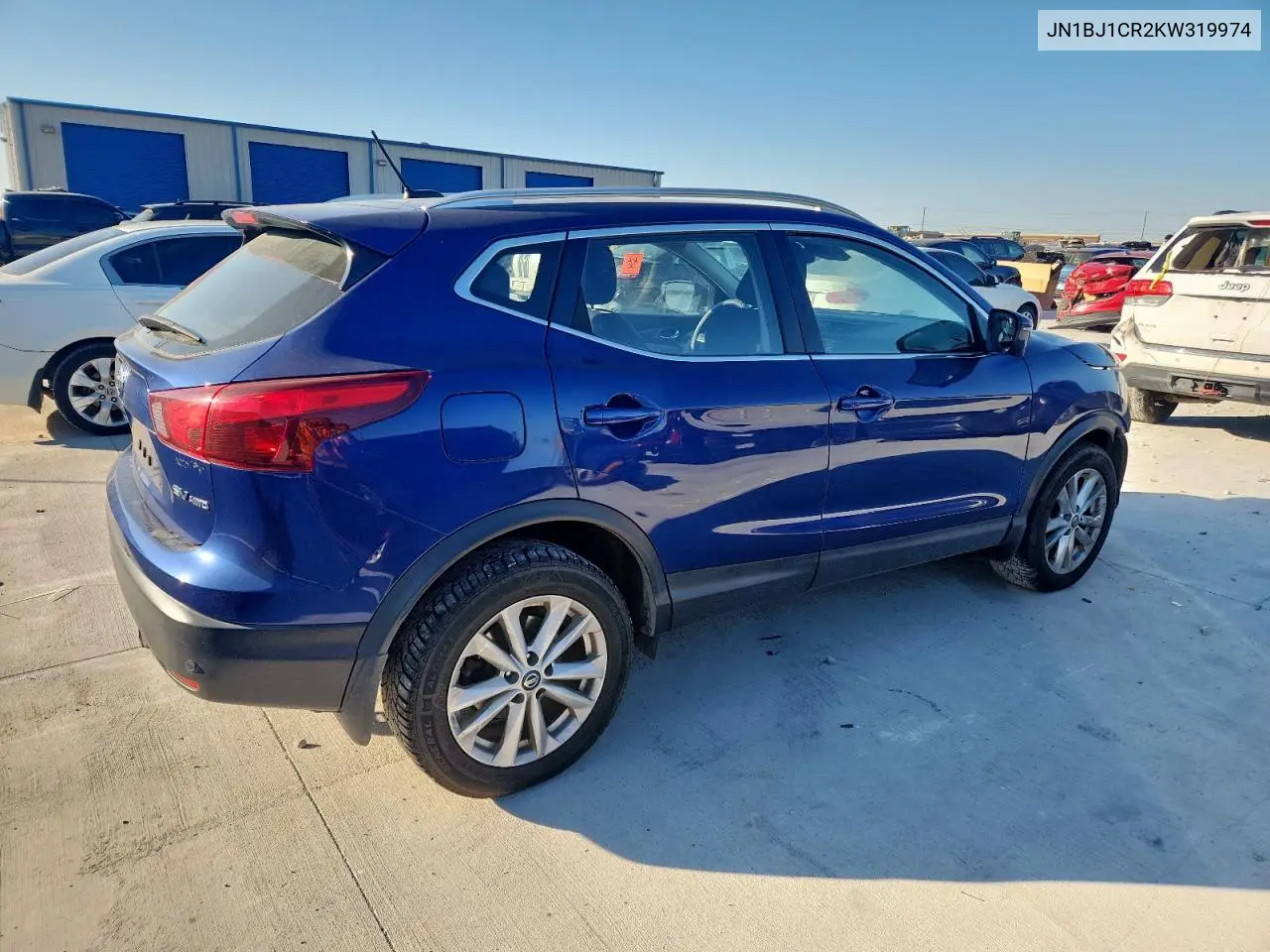 JN1BJ1CR2KW319974 2019 Nissan Rogue Sport S
