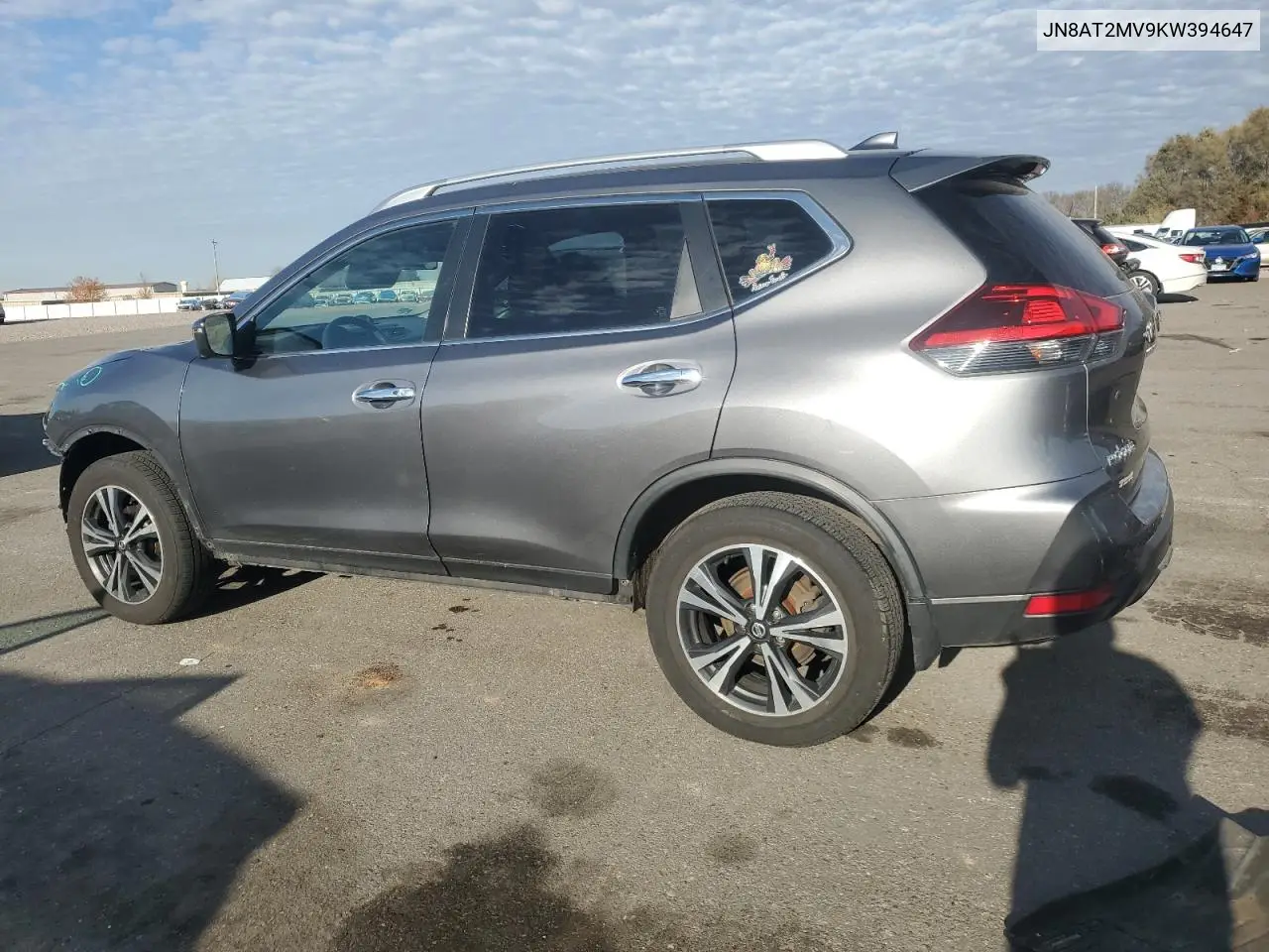 JN8AT2MV9KW394647 2019 Nissan Rogue S