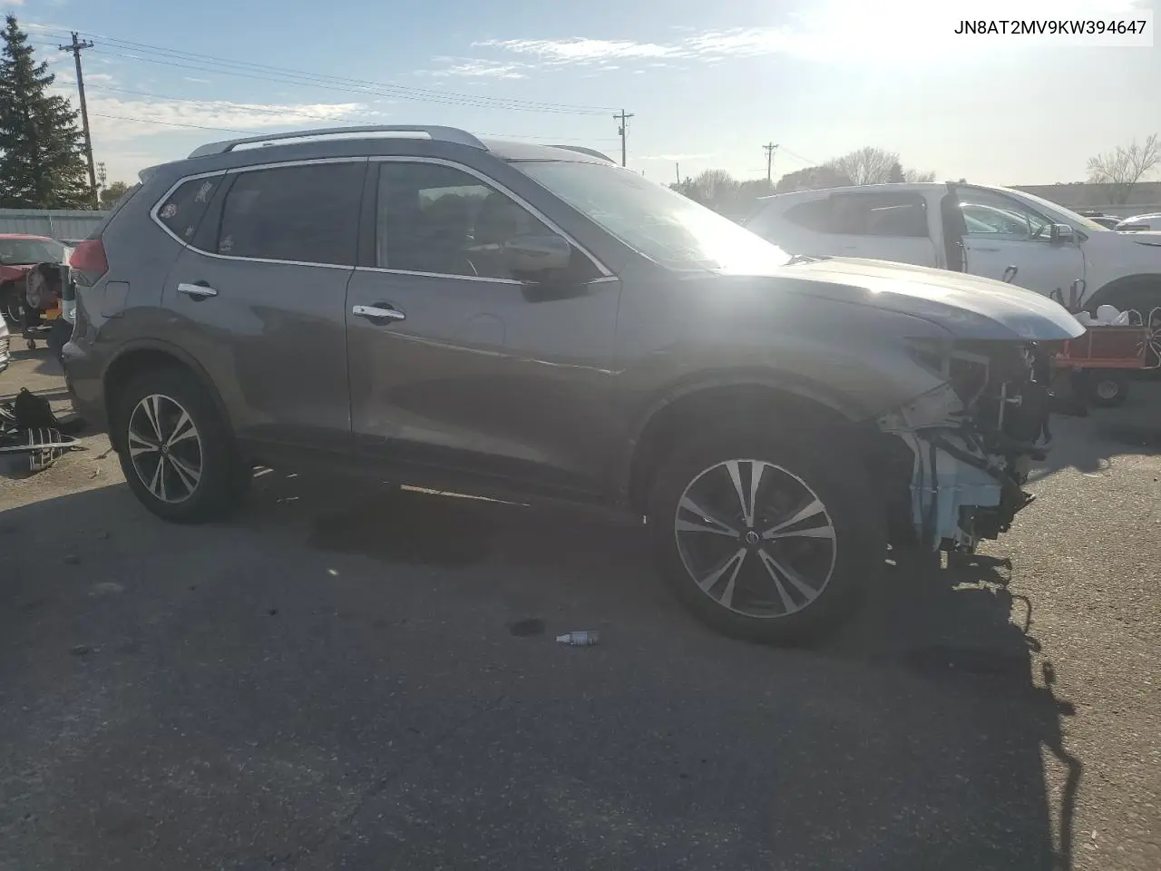 JN8AT2MV9KW394647 2019 Nissan Rogue S