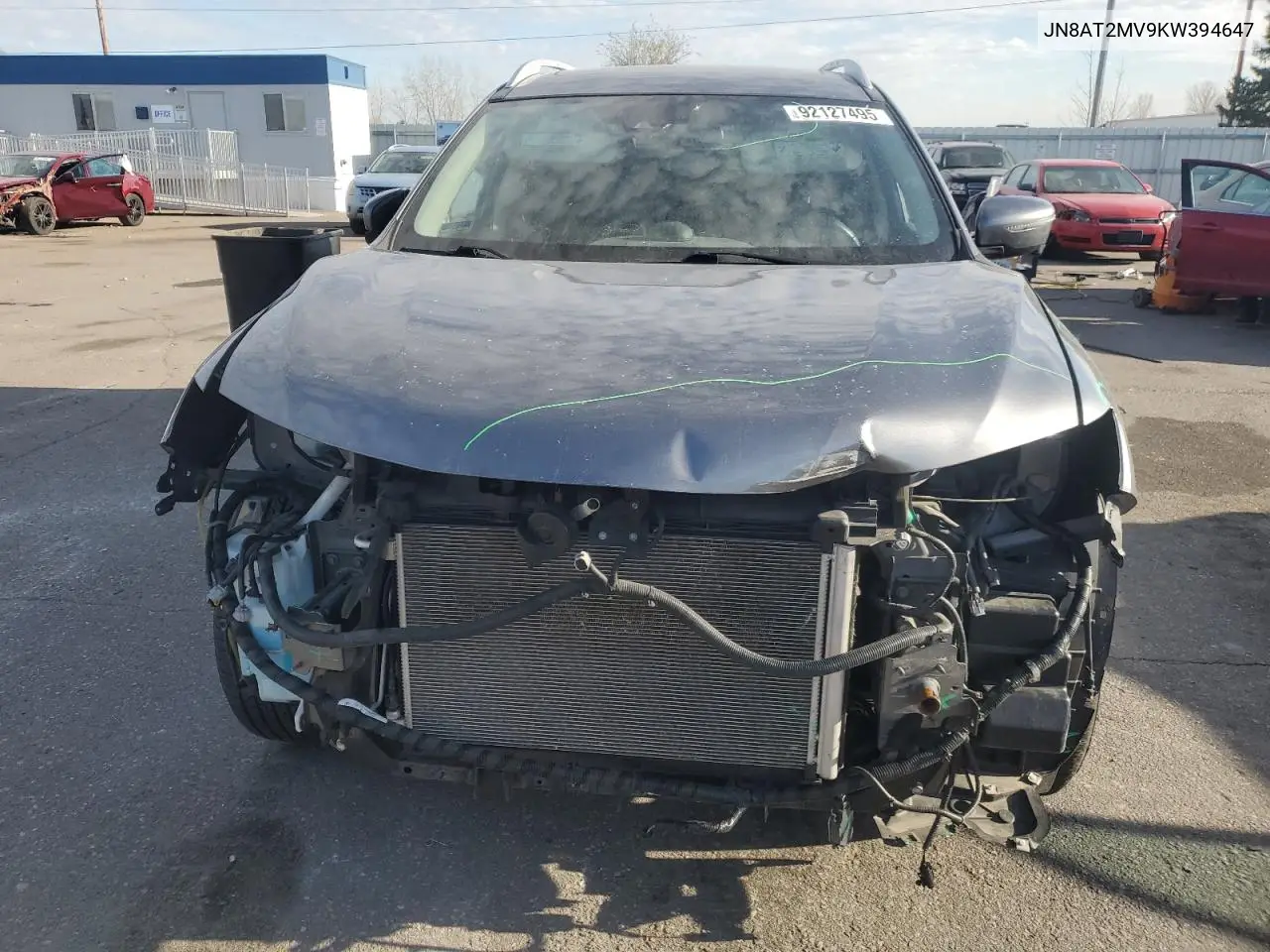 JN8AT2MV9KW394647 2019 Nissan Rogue S