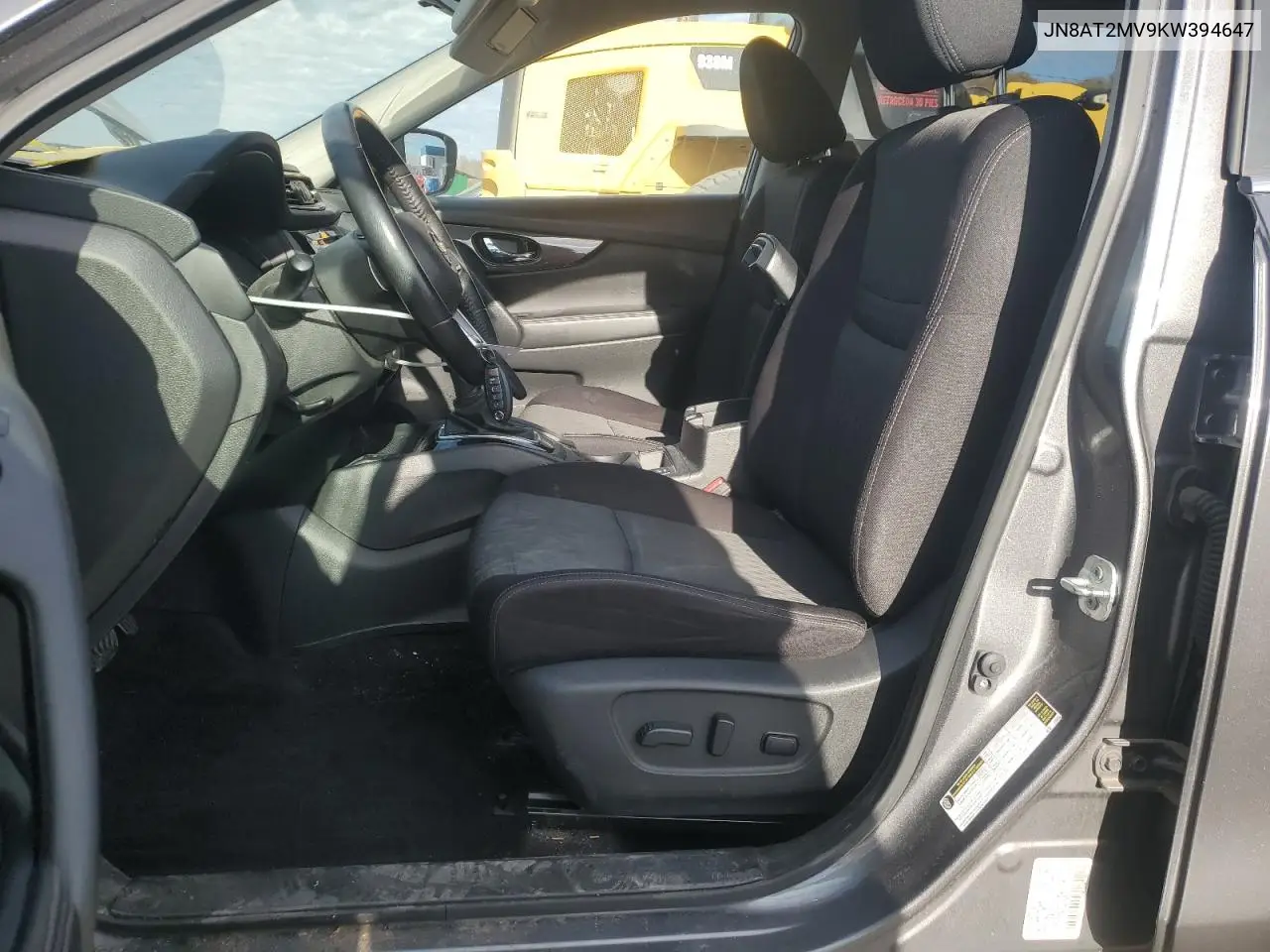 JN8AT2MV9KW394647 2019 Nissan Rogue S