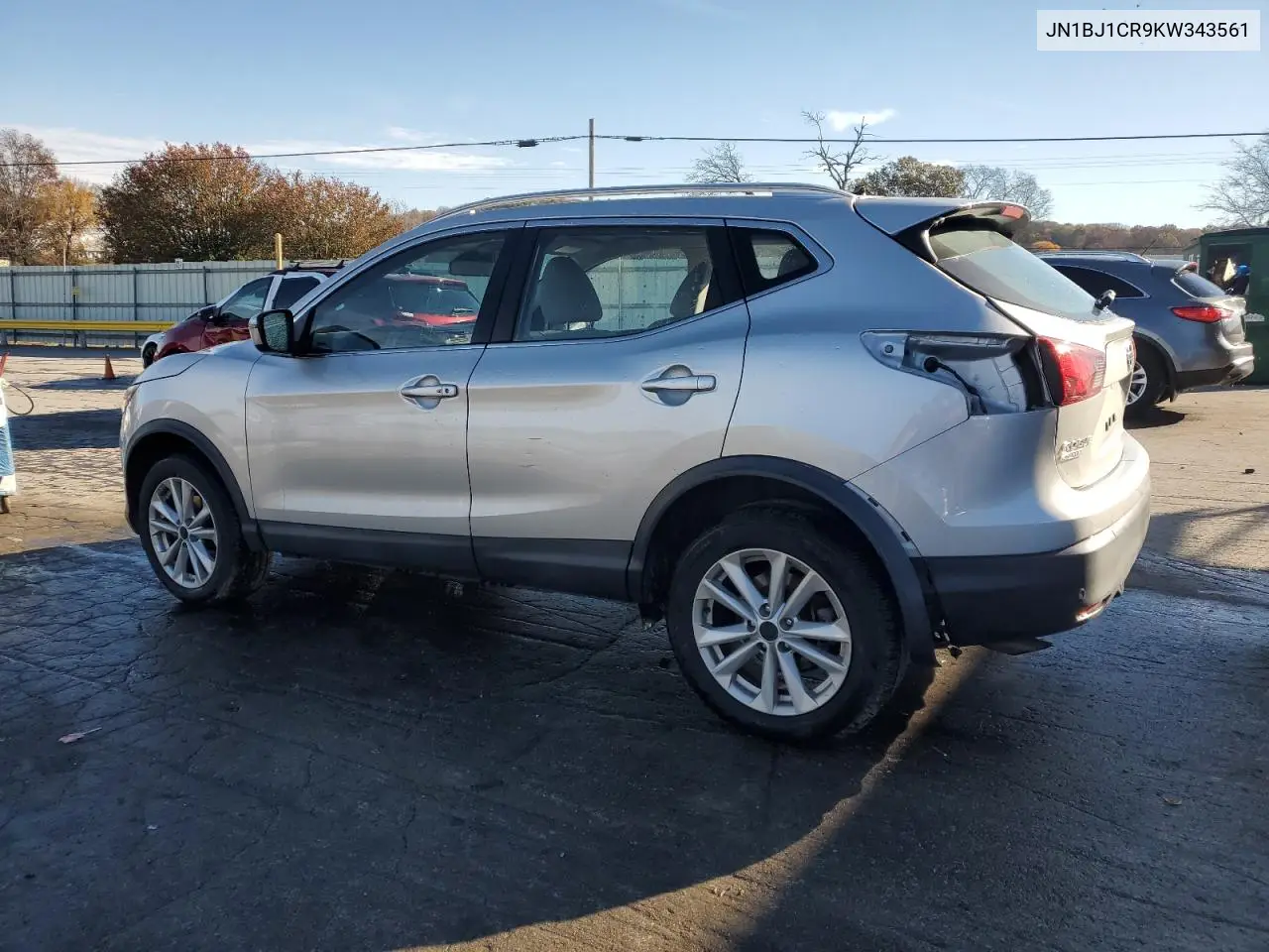 JN1BJ1CR9KW343561 2019 Nissan Rogue Sport S