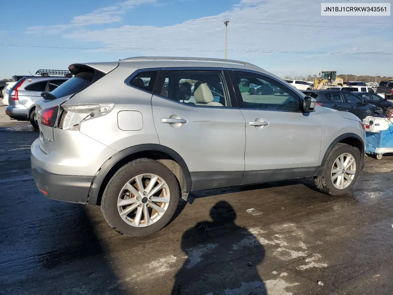 JN1BJ1CR9KW343561 2019 Nissan Rogue Sport S