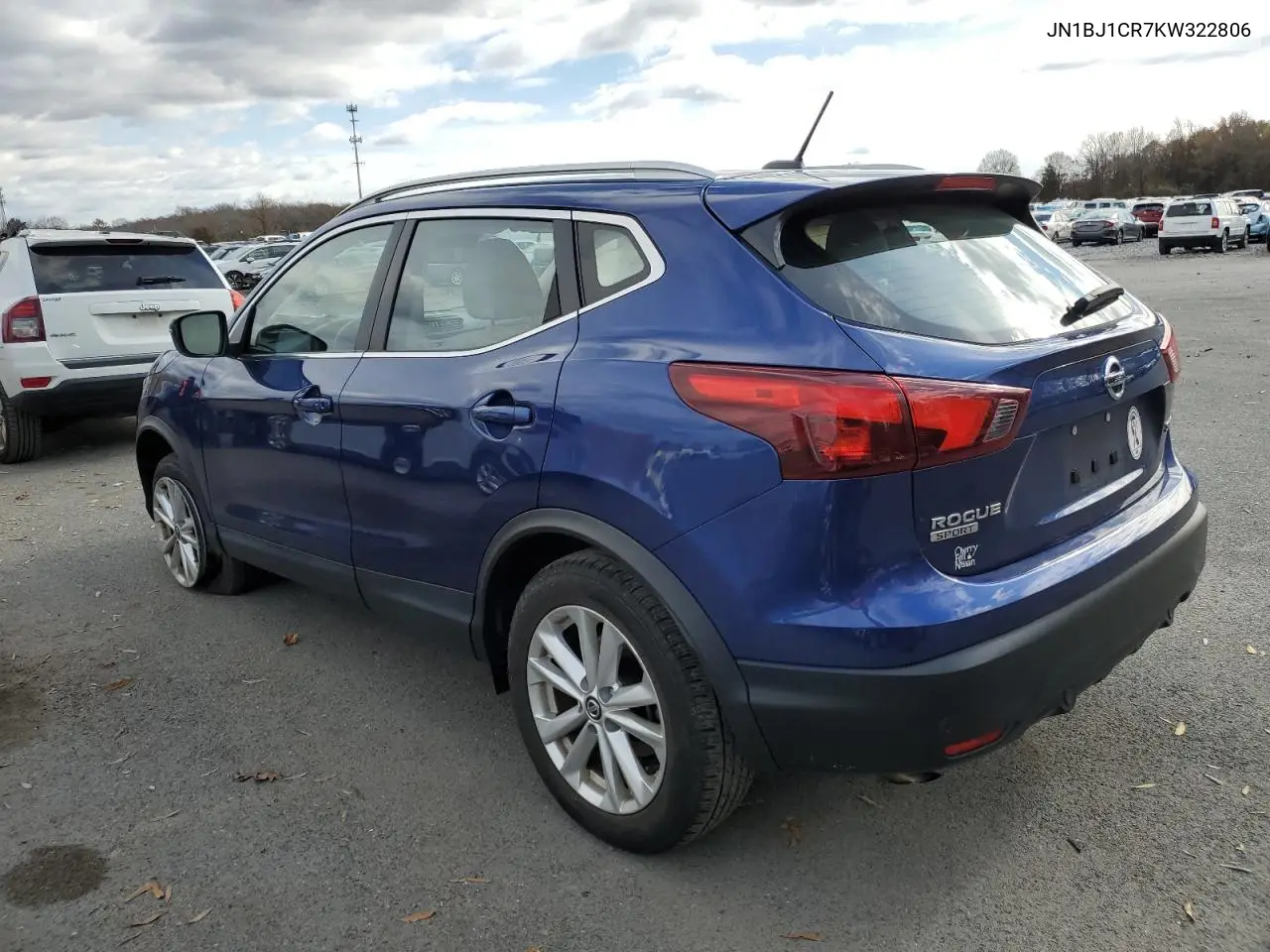 JN1BJ1CR7KW322806 2019 Nissan Rogue Sport S