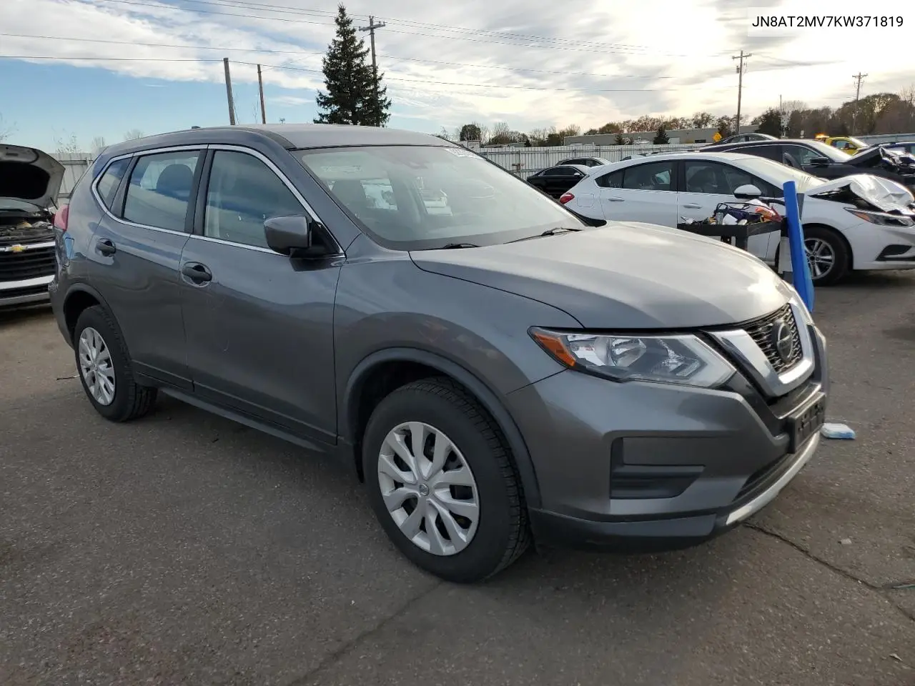 JN8AT2MV7KW371819 2019 Nissan Rogue S