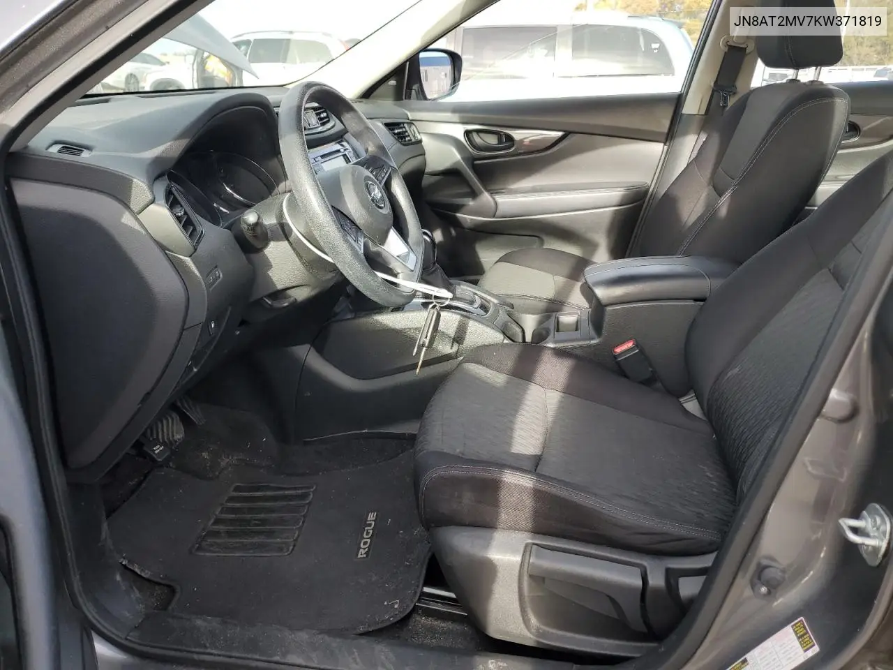 JN8AT2MV7KW371819 2019 Nissan Rogue S