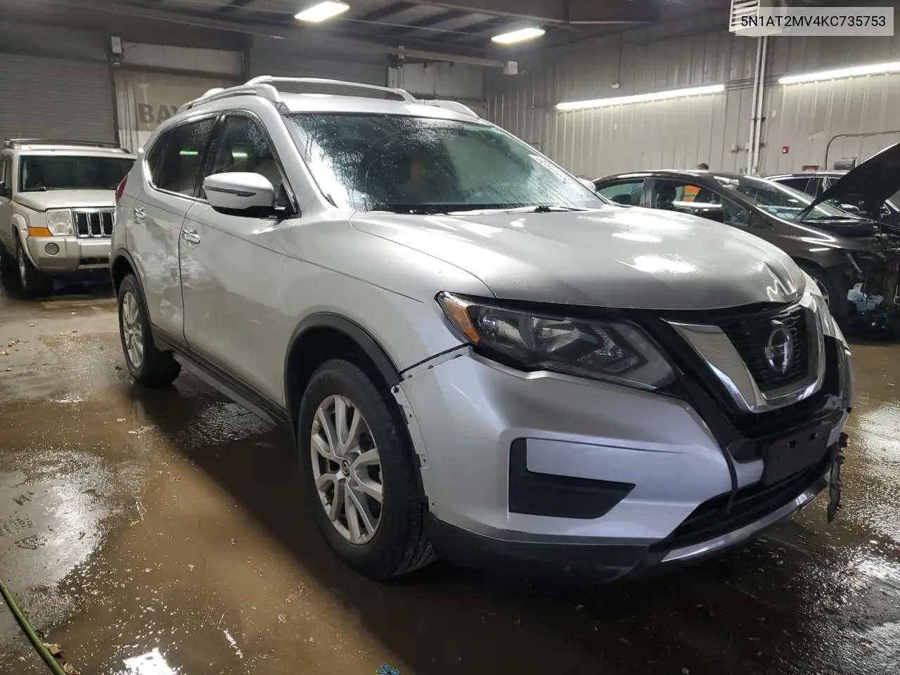 5N1AT2MV4KC735753 2019 Nissan Rogue S