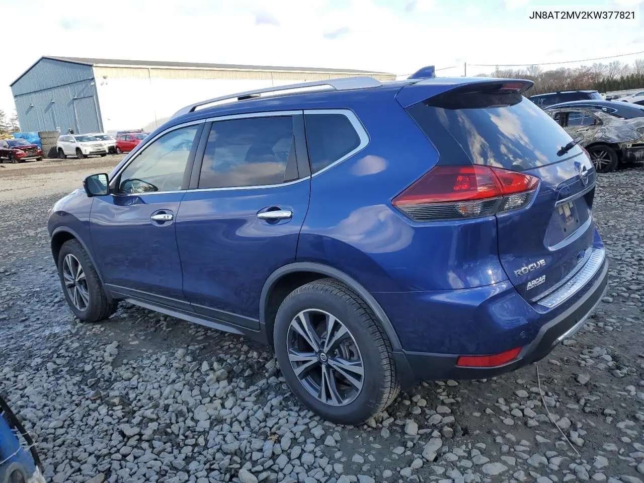 JN8AT2MV2KW377821 2019 Nissan Rogue S