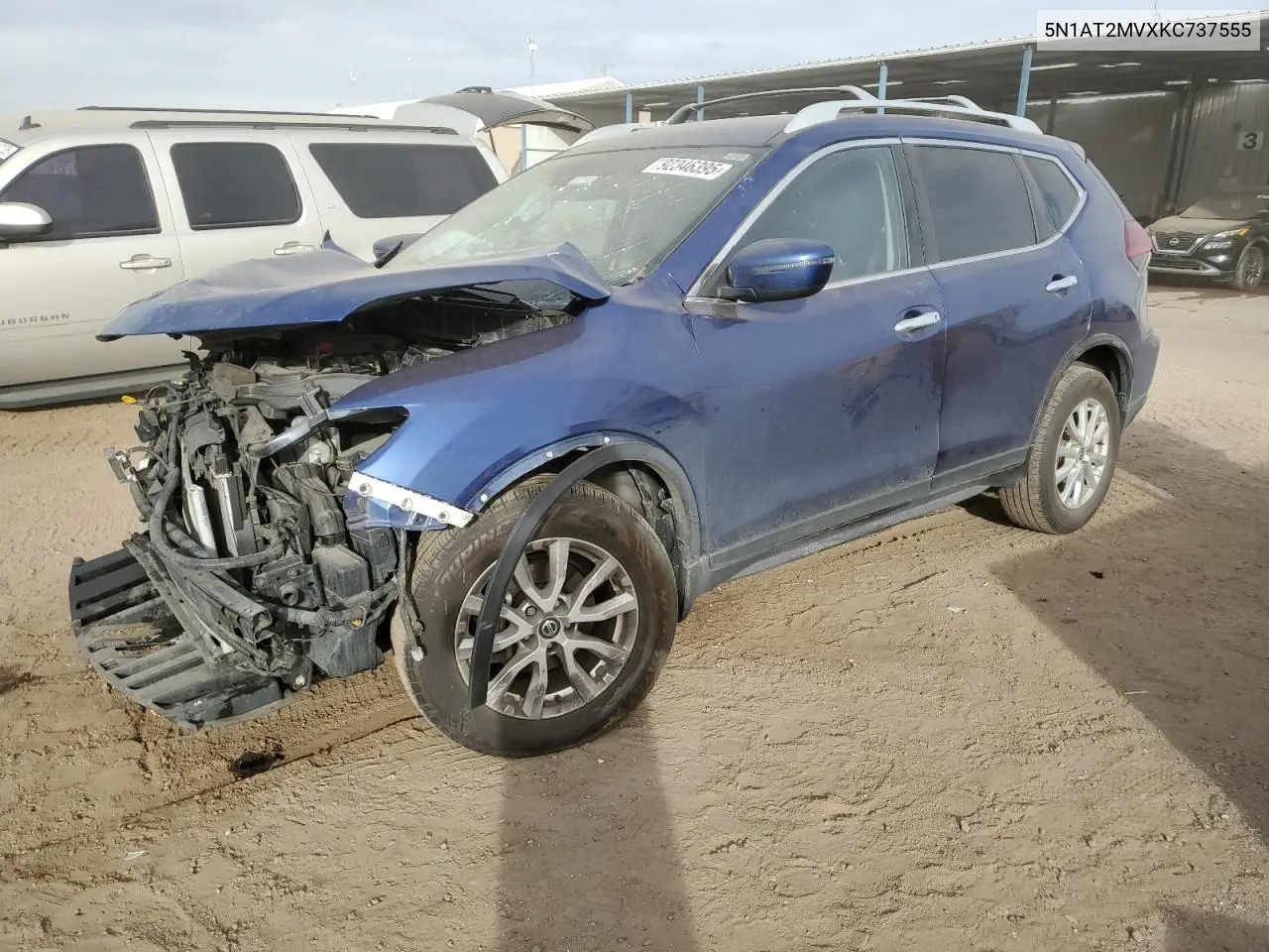 5N1AT2MVXKC737555 2019 Nissan Rogue S