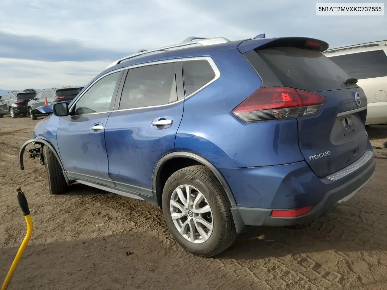5N1AT2MVXKC737555 2019 Nissan Rogue S