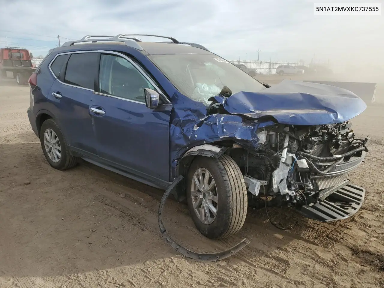 5N1AT2MVXKC737555 2019 Nissan Rogue S
